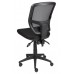 Lily Drafting Chair - Black Base With Arms